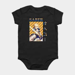 Fate Stay Night Saber Baby Bodysuit